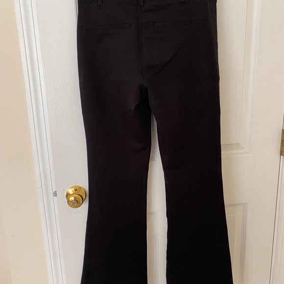 Betabrand- Bootcut Dress Pant Yoga Pants - Black - Picture 3 of 3